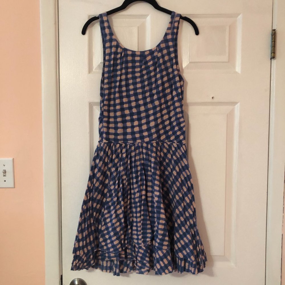 MARC by Marc Jacobs Molly Check-Print Jersey Dress - Picture 9 of 9